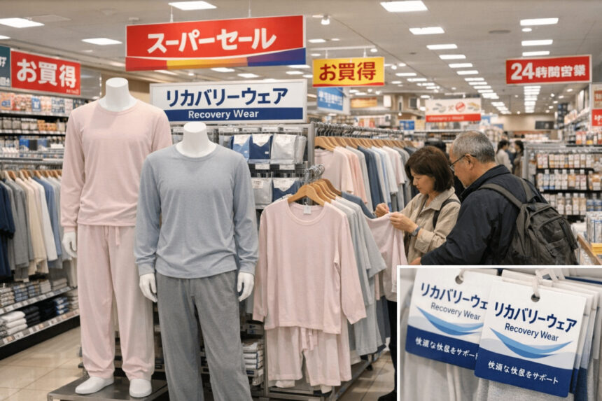 Ритейлеры Японии делают ставку на «recovery wear»