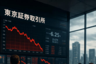 Никкей обрушился на фоне роста цен на нефть и напряжённости с Ираном