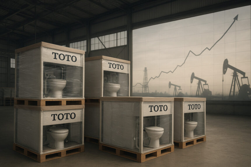 TOTO приостанавливает заказы из‑за дефицита нефтепродуктов